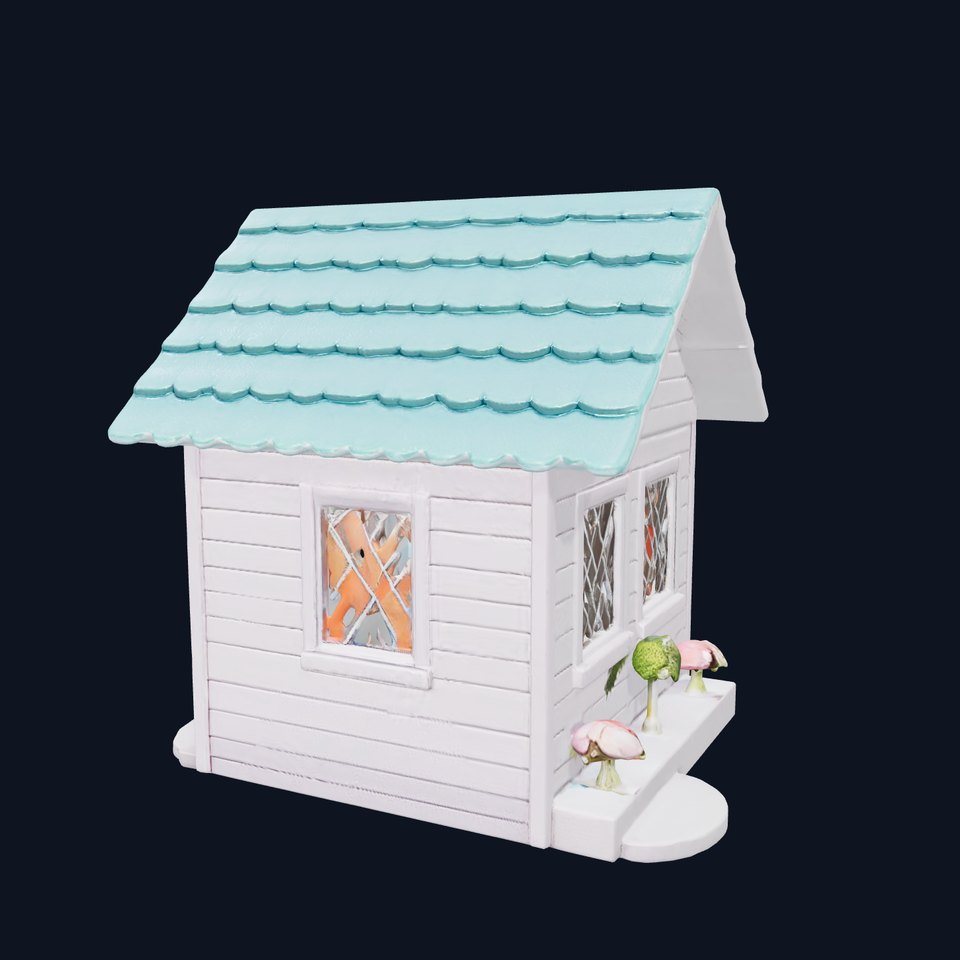 Lavender Cottage model pack